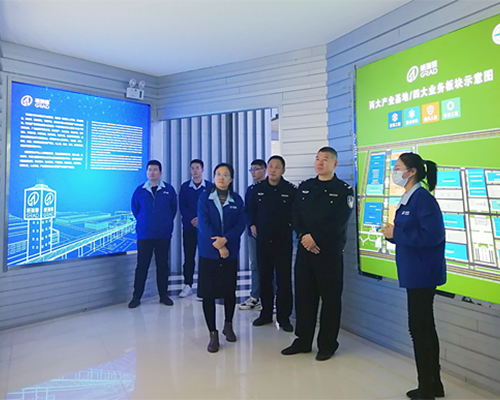 保障營(yíng)商，警務(wù)護(hù)航｜德城公安代表團(tuán)受邀蒞臨集團(tuán)參觀