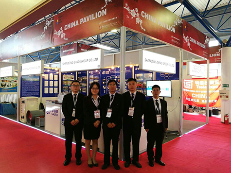 哈薩克斯坦建材暖通展完美收官，grad山東格瑞德集團(tuán)不虛此行