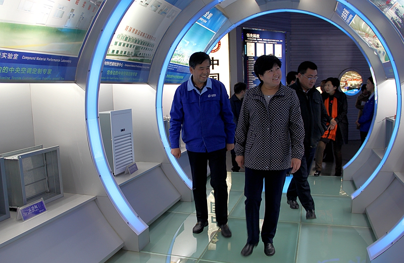 德州市副市長馬俊昀調(diào)研GRAD山東格瑞德集團