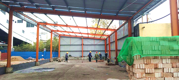 兗州煤業(yè)股份有限公司濟寧三號煤礦VOC治理系統(tǒng)項目順利進場施工