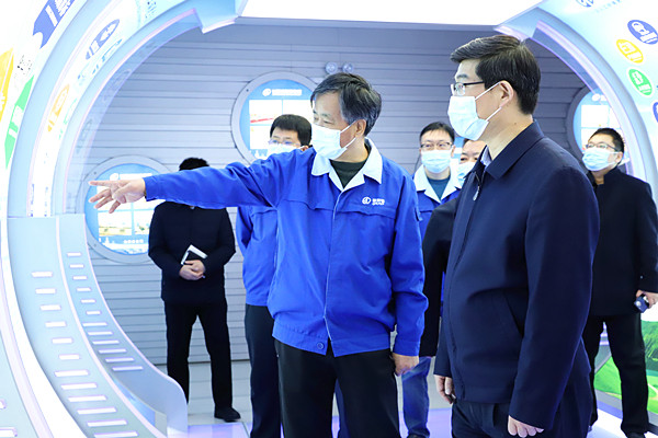 德州市委書記李猛蒞臨格瑞德集團(tuán)指導(dǎo)調(diào)研