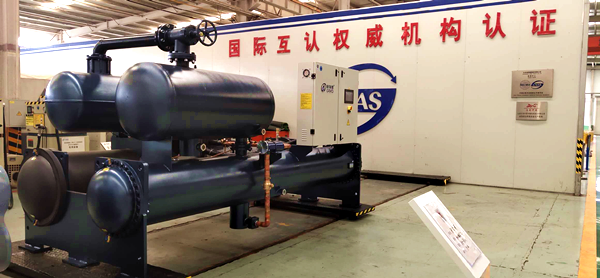 格瑞德集團(tuán)能源工程公司雙一級能效機(jī)組發(fā)貨